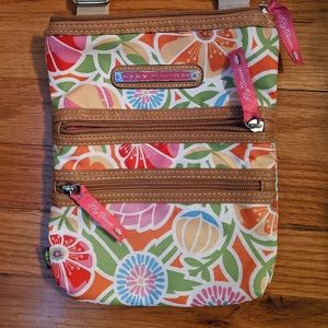 Lily bloom crossbody purse